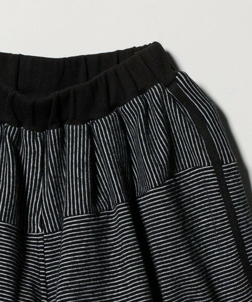 green label relaxing / グリーンレーベル リラクシング ショート・ハーフ・半端丈パンツ | ボーダーバルーン キュロットパンツ / キッズ  140cm-160cm | 詳細2