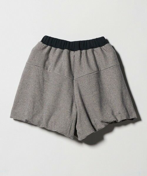 green label relaxing / グリーンレーベル リラクシング ショート・ハーフ・半端丈パンツ | ボーダーバルーン キュロットパンツ / キッズ  140cm-160cm | 詳細5