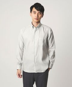 green label relaxing / グリーンレーベル リラクシング シャツ・ブラウス | エブリット コットンオックス ソリッド スナップ ボタンダウン シャツ -イージーアイロン-