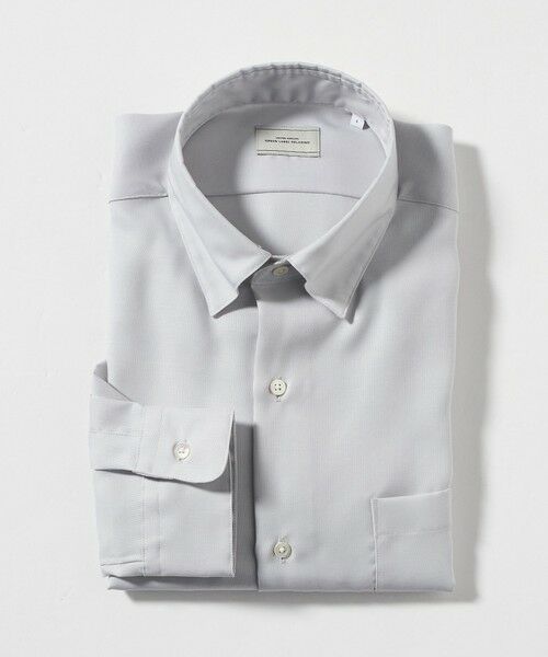 green label relaxing / グリーンレーベル リラクシング シャツ・ブラウス | エブリット コットンオックス ソリッド スナップ ボタンダウン シャツ -イージーアイロン- | 詳細3