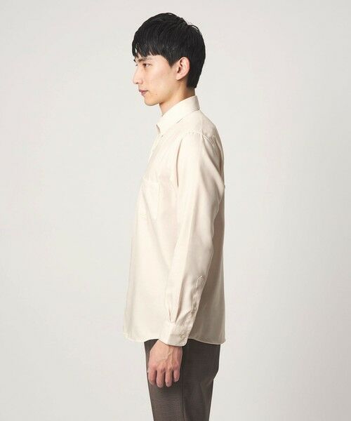 green label relaxing / グリーンレーベル リラクシング シャツ・ブラウス | エブリット コットンオックス ソリッド スナップ ボタンダウン シャツ -イージーアイロン- | 詳細13