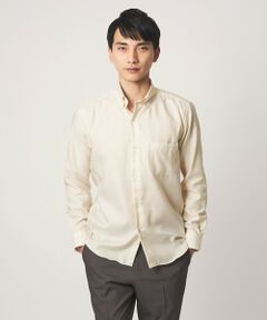 green label relaxing / グリーンレーベル リラクシング シャツ・ブラウス | エブリット コットンオックス ストライプ スナップ ボタンダウン シャツ -イージーアイロン-