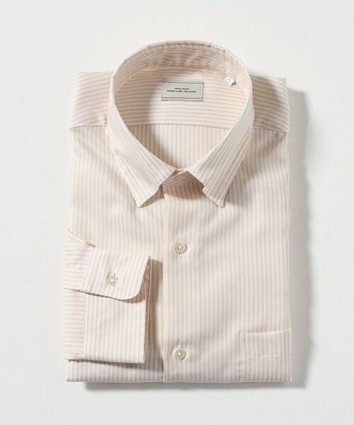 green label relaxing / グリーンレーベル リラクシング シャツ・ブラウス | エブリット コットンオックス ストライプ スナップ ボタンダウン シャツ -イージーアイロン- | 詳細8