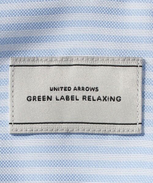 green label relaxing / グリーンレーベル リラクシング シャツ・ブラウス | エブリット コットンオックス ストライプ スナップ ボタンダウン シャツ -イージーアイロン- | 詳細25