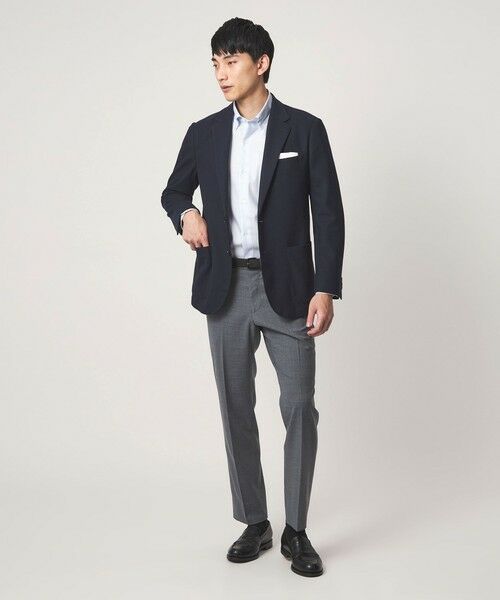 green label relaxing / グリーンレーベル リラクシング シャツ・ブラウス | エブリット コットンオックス ストライプ スナップ ボタンダウン シャツ -イージーアイロン- | 詳細15