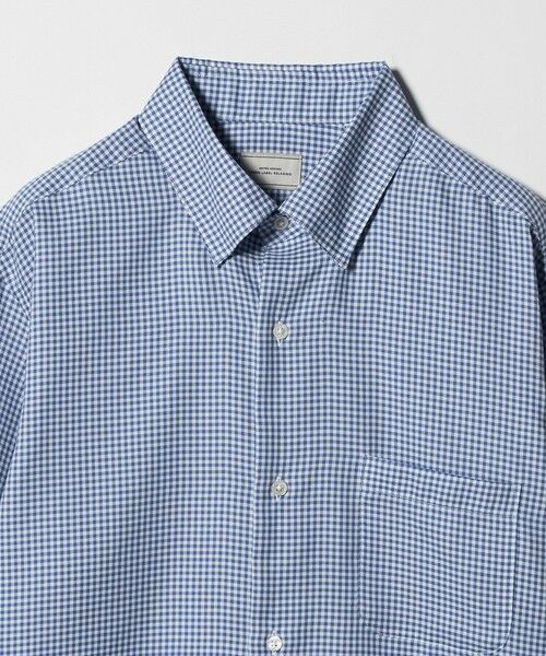 green label relaxing / グリーンレーベル リラクシング シャツ・ブラウス | エブリット コットンオックス ギンガムチェック スナップ ボタンダウン シャツ -イージーアイロン- | 詳細11