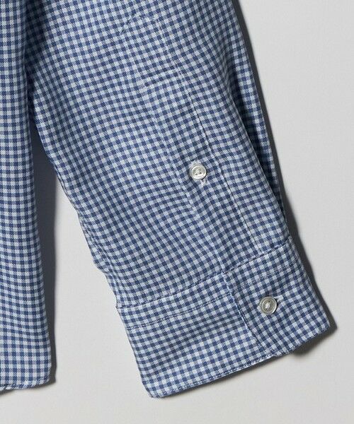 green label relaxing / グリーンレーベル リラクシング シャツ・ブラウス | エブリット コットンオックス ギンガムチェック スナップ ボタンダウン シャツ -イージーアイロン- | 詳細12