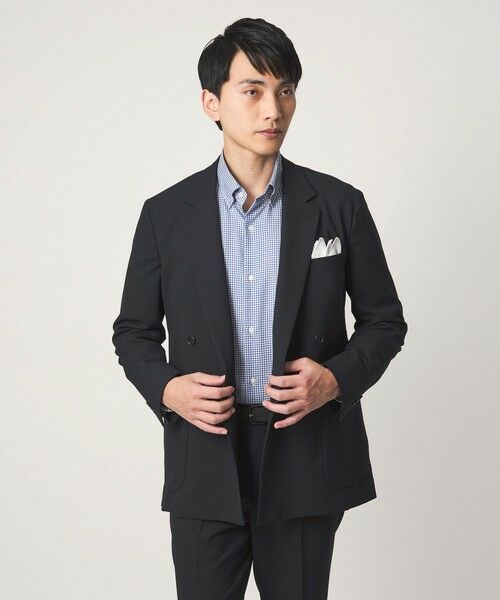 green label relaxing / グリーンレーベル リラクシング シャツ・ブラウス | エブリット コットンオックス ギンガムチェック スナップ ボタンダウン シャツ -イージーアイロン- | 詳細2