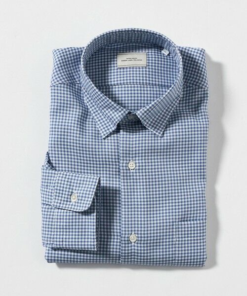 green label relaxing / グリーンレーベル リラクシング シャツ・ブラウス | エブリット コットンオックス ギンガムチェック スナップ ボタンダウン シャツ -イージーアイロン- | 詳細8