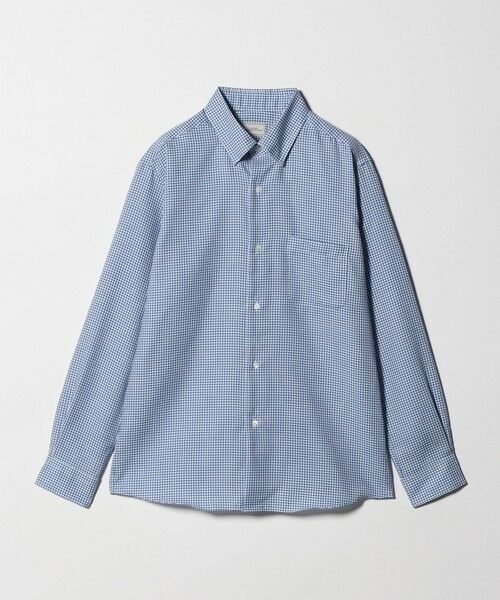 green label relaxing / グリーンレーベル リラクシング シャツ・ブラウス | エブリット コットンオックス ギンガムチェック スナップ ボタンダウン シャツ -イージーアイロン- | 詳細9