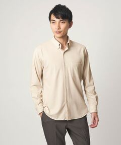 green label relaxing / グリーンレーベル リラクシング シャツ・ブラウス | エブリット TC ジャージー スナップ ボタンダウン シャツ -ストレッチ・イージーアイロン・吸水速乾・抗菌-