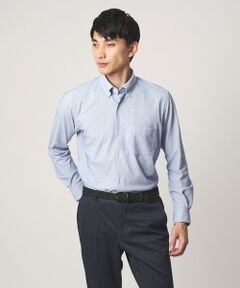green label relaxing / グリーンレーベル リラクシング シャツ・ブラウス | エブリット TC ジャージー スナップ ボタンダウン シャツ -ストレッチ・イージーアイロン・吸水速乾・抗菌-