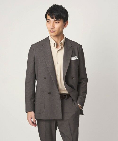 green label relaxing / グリーンレーベル リラクシング シャツ・ブラウス | エブリット TC ジャージー スナップ ボタンダウン シャツ -ストレッチ・イージーアイロン・吸水速乾・抗菌- | 詳細1