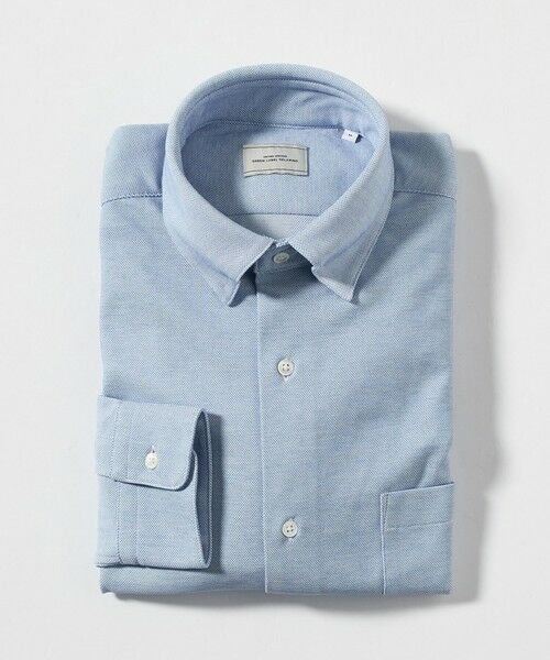 green label relaxing / グリーンレーベル リラクシング シャツ・ブラウス | エブリット TC ジャージー スナップ ボタンダウン シャツ -ストレッチ・イージーアイロン・吸水速乾・抗菌- | 詳細15