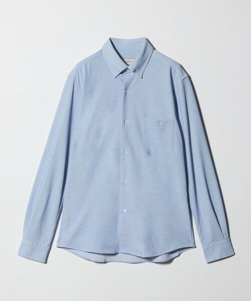 green label relaxing / グリーンレーベル リラクシング シャツ・ブラウス | エブリット TC ジャージー スナップ ボタンダウン シャツ -ストレッチ・イージーアイロン・吸水速乾・抗菌- | 詳細16