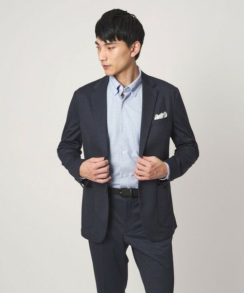 green label relaxing / グリーンレーベル リラクシング シャツ・ブラウス | エブリット TC ジャージー スナップ ボタンダウン シャツ -ストレッチ・イージーアイロン・吸水速乾・抗菌- | 詳細9