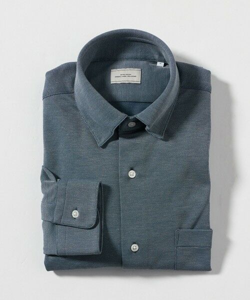 green label relaxing / グリーンレーベル リラクシング シャツ・ブラウス | エブリット TC ジャージー スナップ ボタンダウン シャツ -ストレッチ・イージーアイロン・吸水速乾・抗菌- | 詳細22