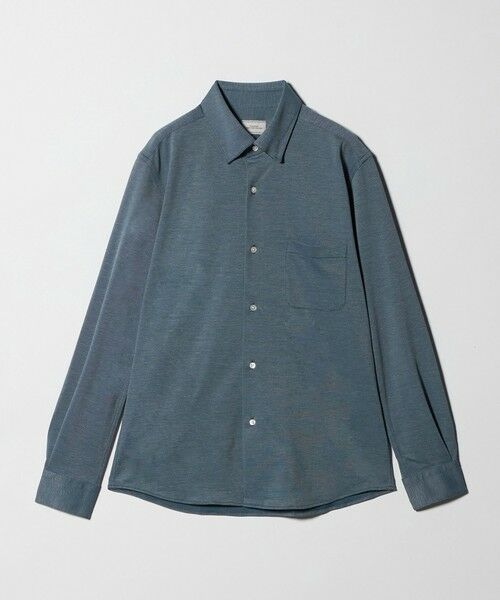 green label relaxing / グリーンレーベル リラクシング シャツ・ブラウス | エブリット TC ジャージー スナップ ボタンダウン シャツ -ストレッチ・イージーアイロン・吸水速乾・抗菌- | 詳細23