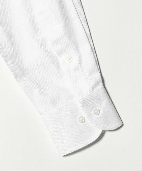 green label relaxing / グリーンレーベル リラクシング シャツ・ブラウス | コットン フレンチツイル ワイドカラー ドレスシャツ -形態安定- | 詳細10