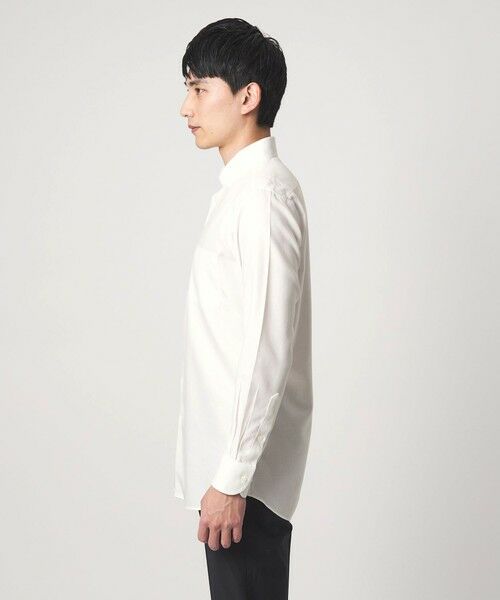 green label relaxing / グリーンレーベル リラクシング シャツ・ブラウス | コットン フレンチツイル ワイドカラー ドレスシャツ -形態安定- | 詳細4