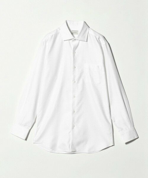 green label relaxing / グリーンレーベル リラクシング シャツ・ブラウス | コットン フレンチツイル ワイドカラー ドレスシャツ -形態安定- | 詳細7