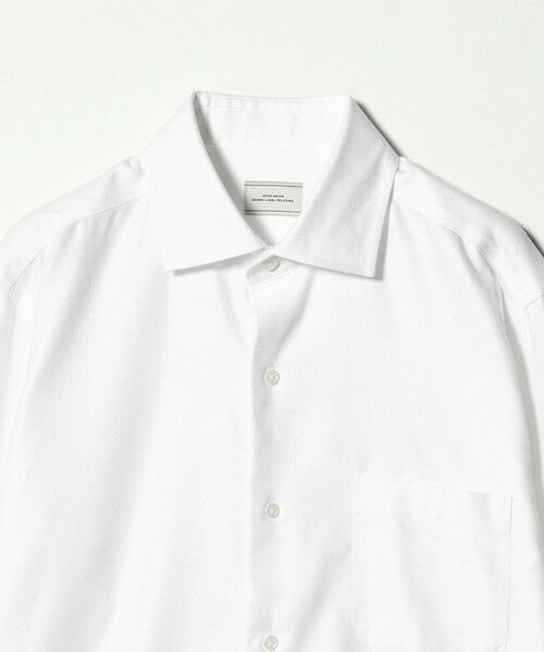 green label relaxing / グリーンレーベル リラクシング シャツ・ブラウス | コットン フレンチツイル ワイドカラー ドレスシャツ -形態安定- | 詳細9