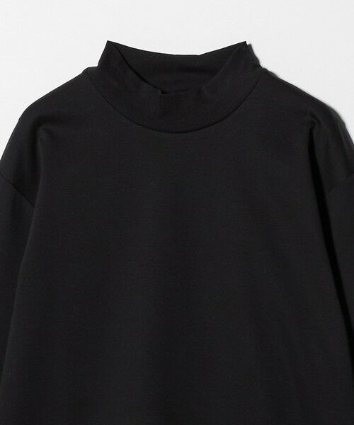 green label relaxing / グリーンレーベル リラクシング カットソー | L/A ポンチ モックネック カットソー -抗菌- | 詳細2