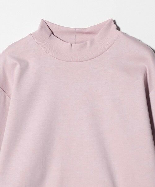 green label relaxing / グリーンレーベル リラクシング カットソー | L/A ポンチ モックネック カットソー -抗菌- | 詳細13