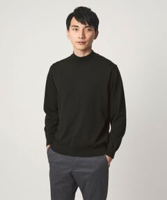 green label relaxing / グリーンレーベル リラクシング ニット・セーター | MTB コットン ハイゲージ モックネック ニット