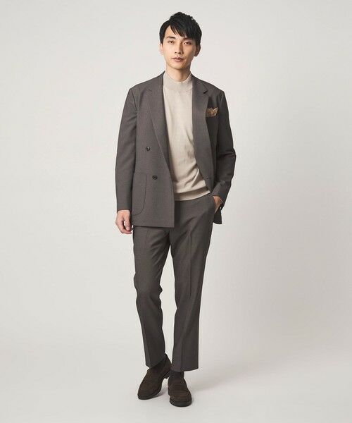 green label relaxing / グリーンレーベル リラクシング ニット・セーター | MTB コットン ハイゲージ モックネック ニット | 詳細9