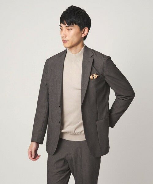 green label relaxing / グリーンレーベル リラクシング ニット・セーター | MTB コットン ハイゲージ モックネック ニット | 詳細10