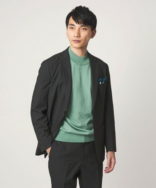 green label relaxing / グリーンレーベル リラクシング ニット・セーター | MTB コットン ハイゲージ モックネック ニット | 詳細20