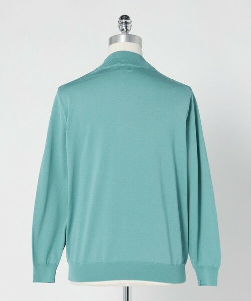 green label relaxing / グリーンレーベル リラクシング ニット・セーター | MTB コットン ハイゲージ モックネック ニット | 詳細23