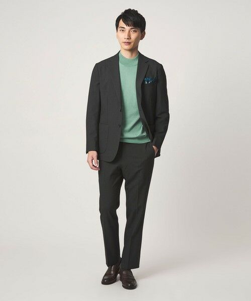 green label relaxing / グリーンレーベル リラクシング ニット・セーター | MTB コットン ハイゲージ モックネック ニット | 詳細20