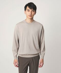 green label relaxing / グリーンレーベル リラクシング ニット・セーター | MTB コットン ハイゲージ クルーネック ニット