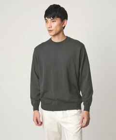 green label relaxing / グリーンレーベル リラクシング ニット・セーター | MTB コットン ハイゲージ クルーネック ニット
