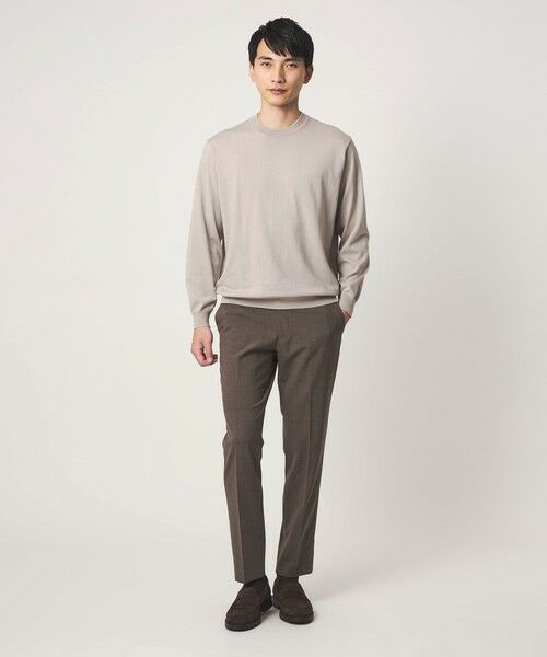 green label relaxing / グリーンレーベル リラクシング ニット・セーター | MTB コットン ハイゲージ クルーネック ニット | 詳細1