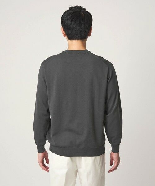 green label relaxing / グリーンレーベル リラクシング ニット・セーター | MTB コットン ハイゲージ クルーネック ニット | 詳細12