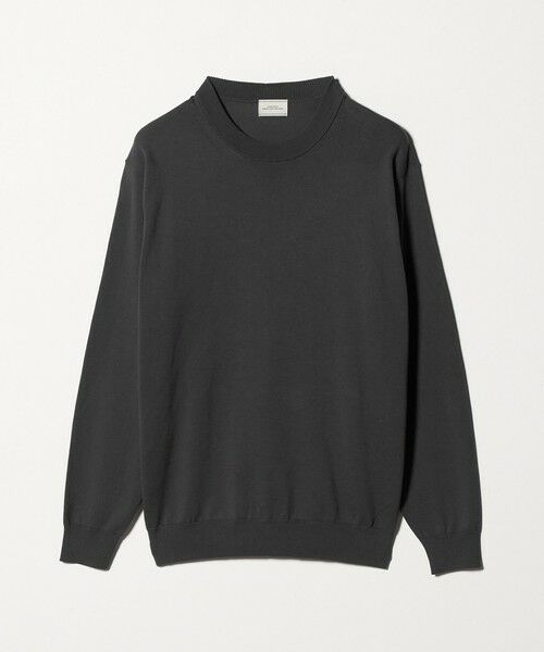 green label relaxing / グリーンレーベル リラクシング ニット・セーター | MTB コットン ハイゲージ クルーネック ニット | 詳細13