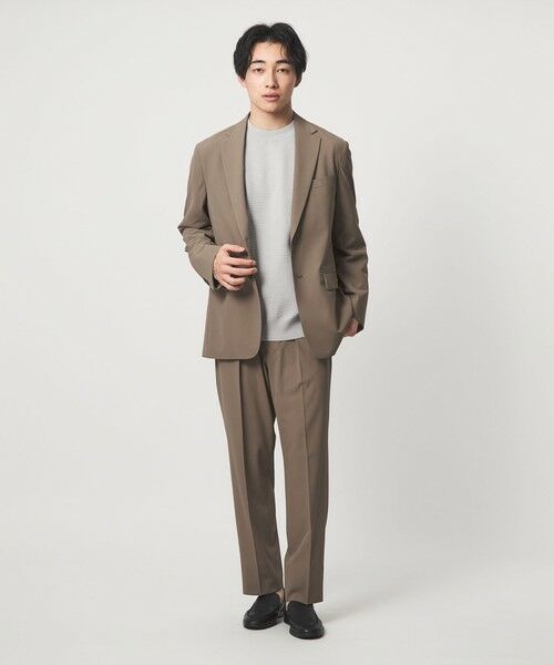 green label relaxing / グリーンレーベル リラクシング ニット・セーター | A+ ポリエステル タック モックネック 長袖 ニット -ウォッシャブル- | 詳細5