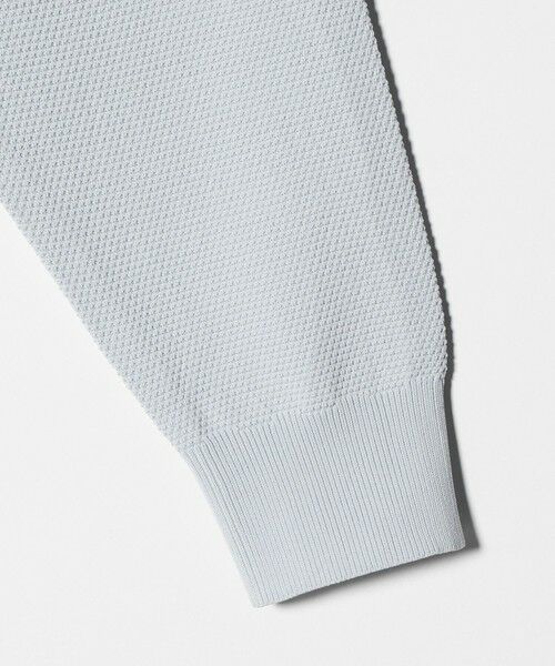 green label relaxing / グリーンレーベル リラクシング ニット・セーター | A+ ポリエステル タック モックネック 長袖 ニット -ウォッシャブル- | 詳細12