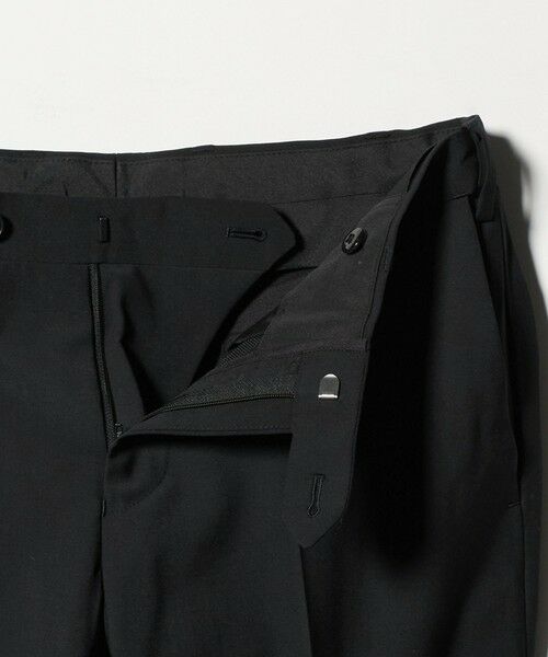 green label relaxing / グリーンレーベル リラクシング セットアップ | A+ TWPU トロピカル無地 スリム セットアップ パンツ スラックス -ウォッシャブル・ストレッチ・ウエストアジャスター- | 詳細5