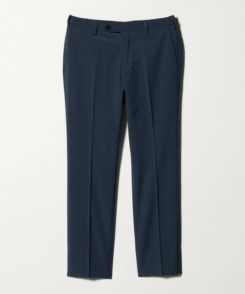 green label relaxing / グリーンレーベル リラクシング セットアップ | A+ TWPU トロピカル無地 スリム セットアップ パンツ スラックス -ウォッシャブル・ストレッチ・ウエストアジャスター- | 詳細13