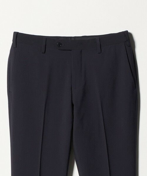 green label relaxing / グリーンレーベル リラクシング セットアップ | A+ TWPU トロピカル無地 スリム セットアップ パンツ スラックス -ウォッシャブル・ストレッチ・ウエストアジャスター- | 詳細19