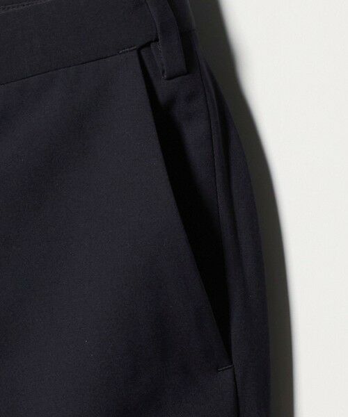 green label relaxing / グリーンレーベル リラクシング セットアップ | A+ TWPU トロピカル無地 スリム セットアップ パンツ スラックス -ウォッシャブル・ストレッチ・ウエストアジャスター- | 詳細20