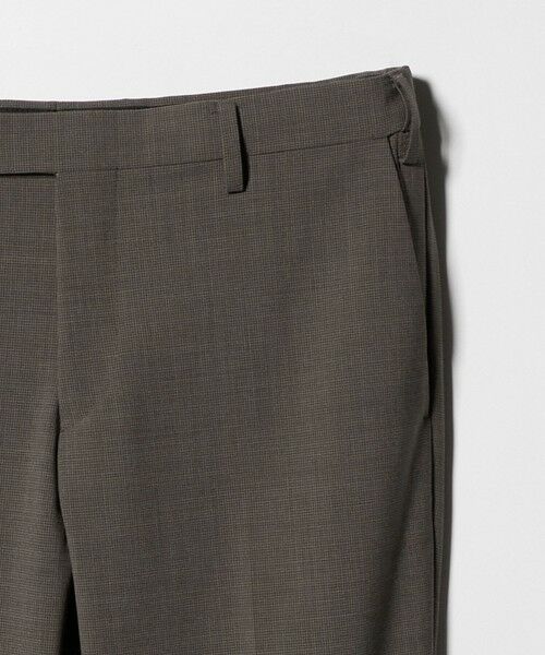 green label relaxing / グリーンレーベル リラクシング セットアップ | A+ TWPU チドリ スリム セットアップ パンツ スラックス -ウォッシャブル・ストレッチ・ウエストアジャスター- | 詳細10