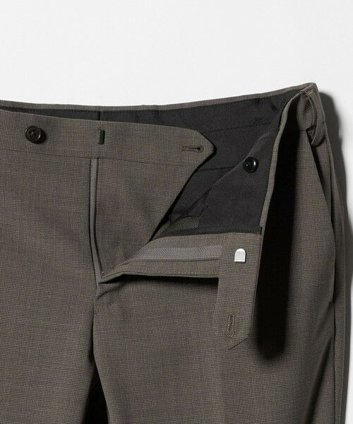 green label relaxing / グリーンレーベル リラクシング セットアップ | A+ TWPU チドリ スリム セットアップ パンツ スラックス -ウォッシャブル・ストレッチ・ウエストアジャスター- | 詳細14