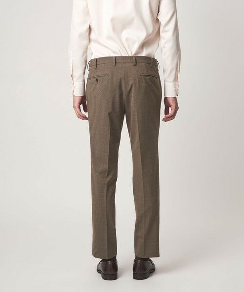 green label relaxing / グリーンレーベル リラクシング セットアップ | A+ TWPU チドリ スリム セットアップ パンツ スラックス -ウォッシャブル・ストレッチ・ウエストアジャスター- | 詳細6