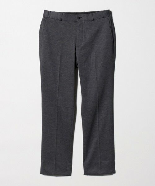 green label relaxing / グリーンレーベル リラクシング スラックス・ドレスパンツ | A+ プリントジャージ スタンダード セットアップ パンツ スラックス -ウォッシャブル・ストレッチ- | 詳細1