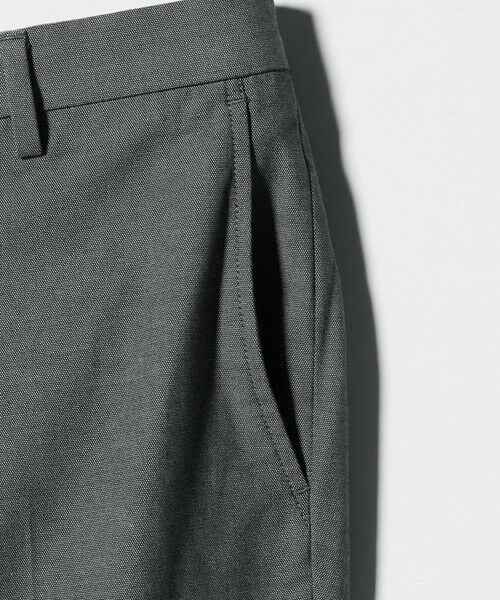green label relaxing / グリーンレーベル リラクシング スラックス・ドレスパンツ | エブリット TCPU オックス スリム スラックス -ストレッチ- | 詳細4
